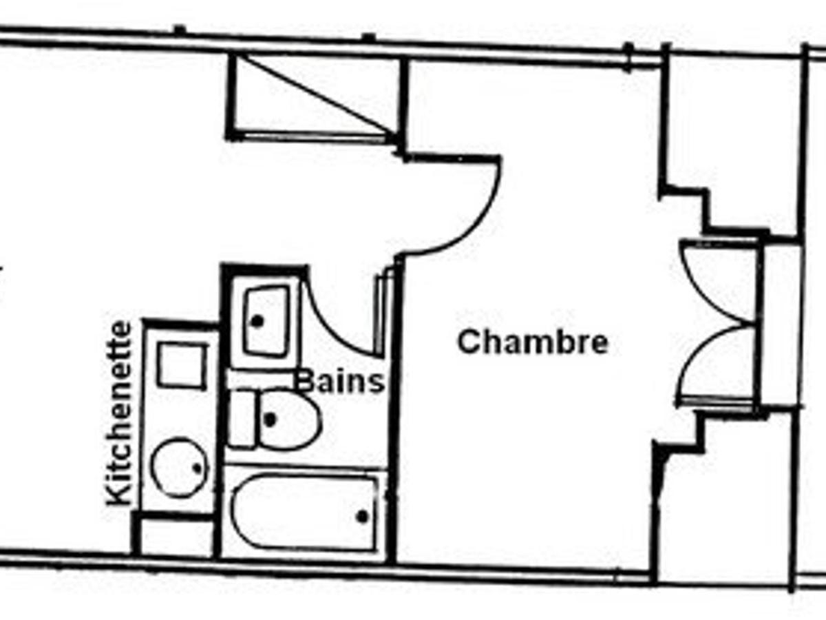 Appartement Bagnères-de-Luchon, 2 pièces, 4 personnes - FR-1-313-152 Extérieur photo